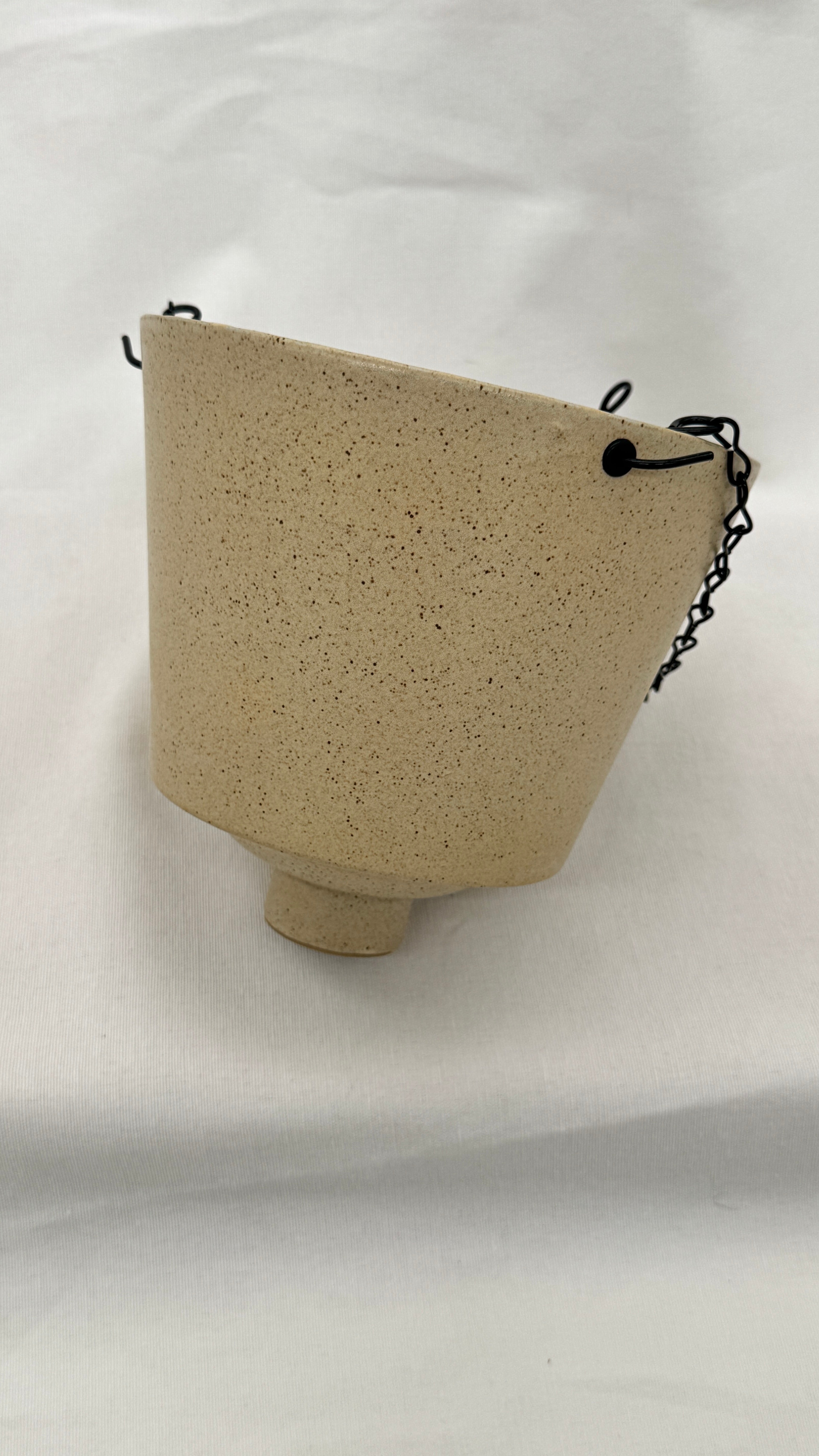 'Toasted Oatmeal' Fox Pot